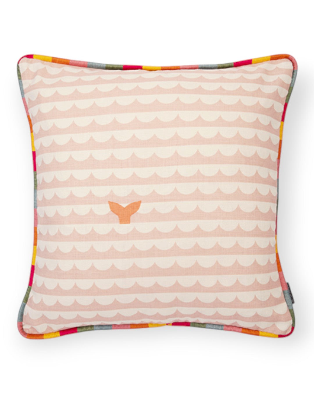 We Sailed Away Peach Cushion 20" x 20"