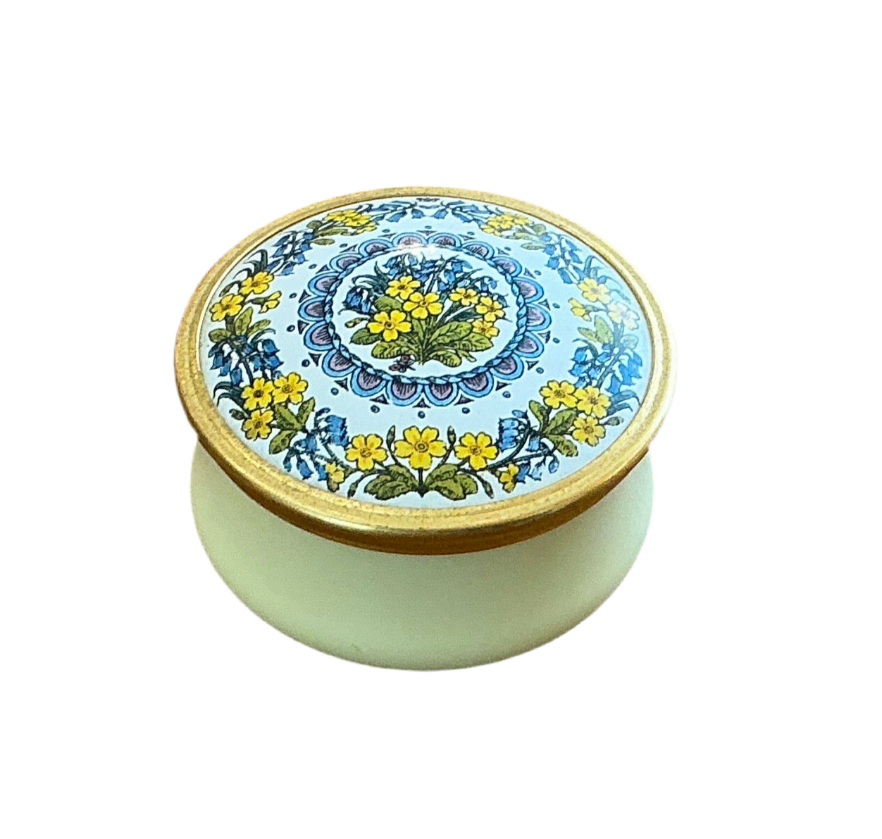 Vintage Enamel box collection, Shakespeare garden