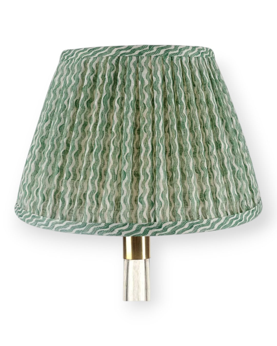 Green Popple Round Lampshade 4.5”