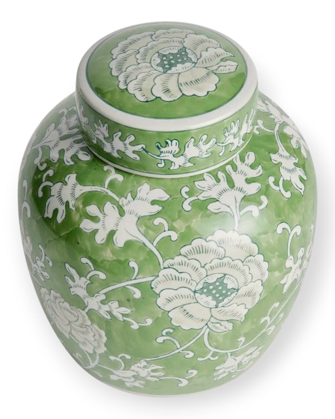 Imperial Lotus Lidded Jar
