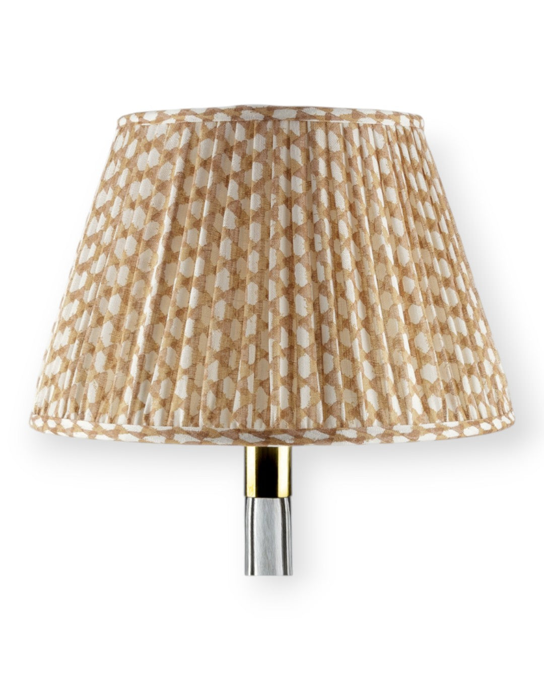 Nut Brown Wicker Round Lampshade 4.5”