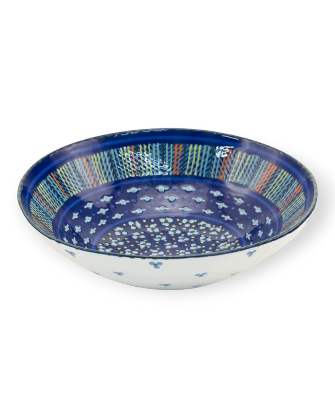 Ceramic Large Serving Bowl Indigo