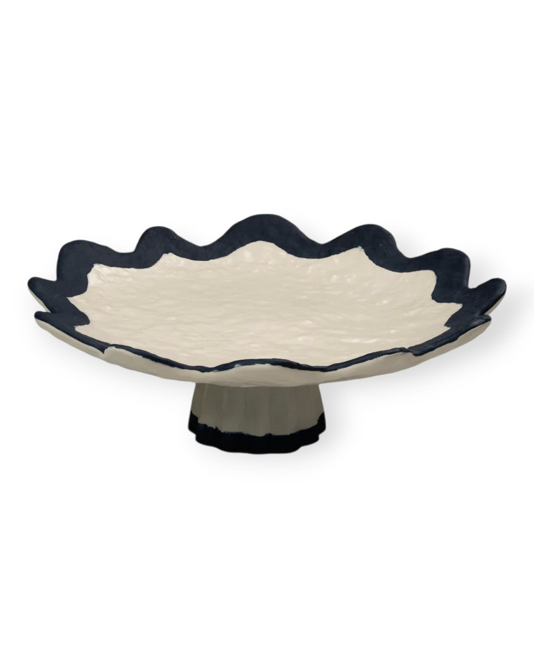 Rickrack Dessert Plate