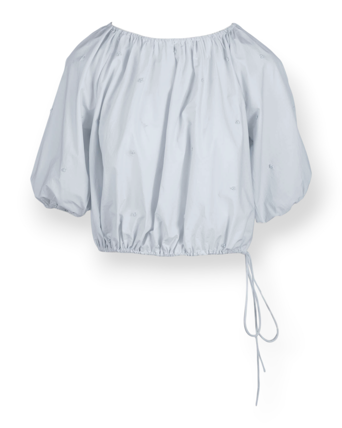 Lotus Embroidered Top