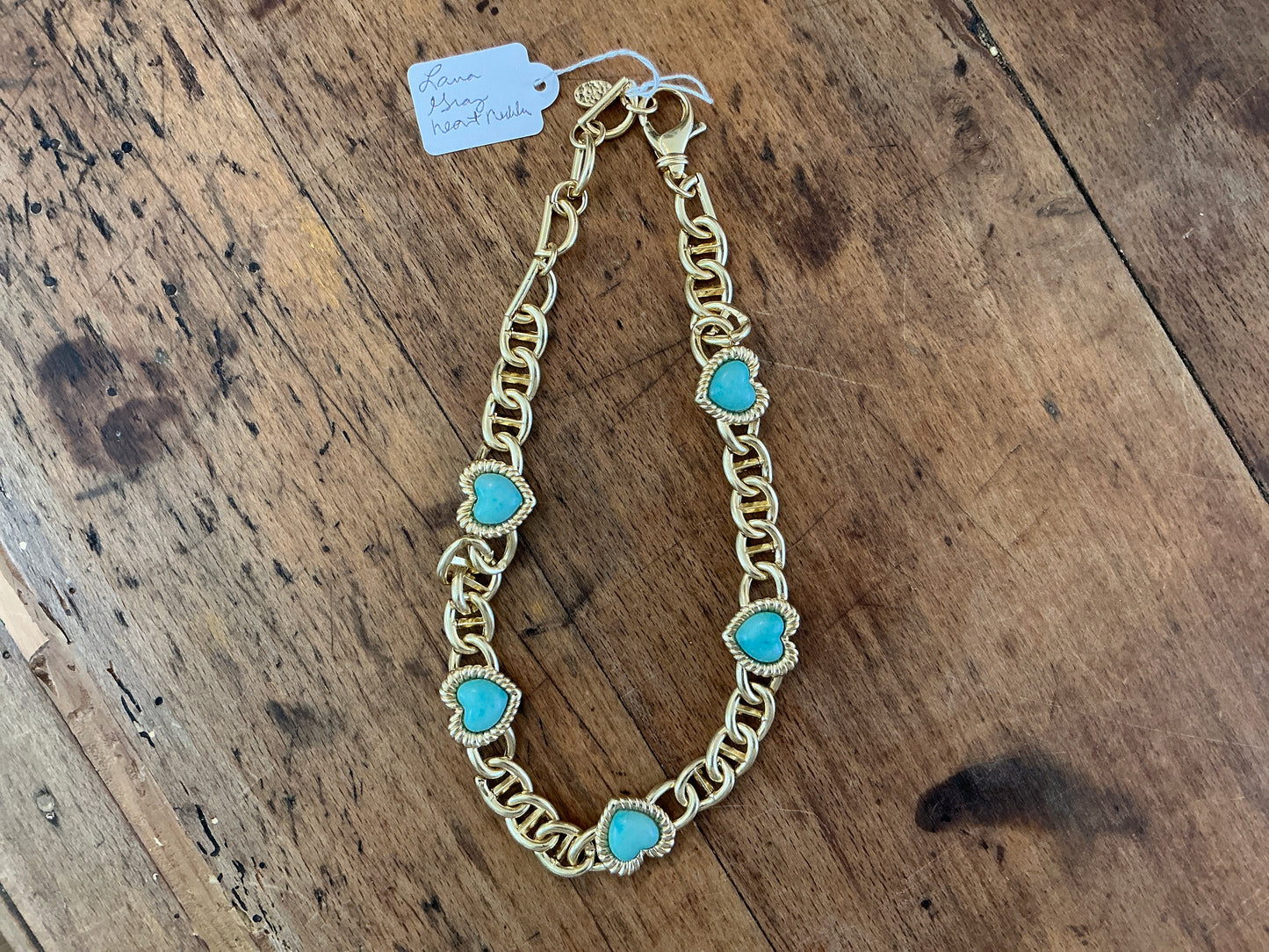 Laura Gray Heart Necklace