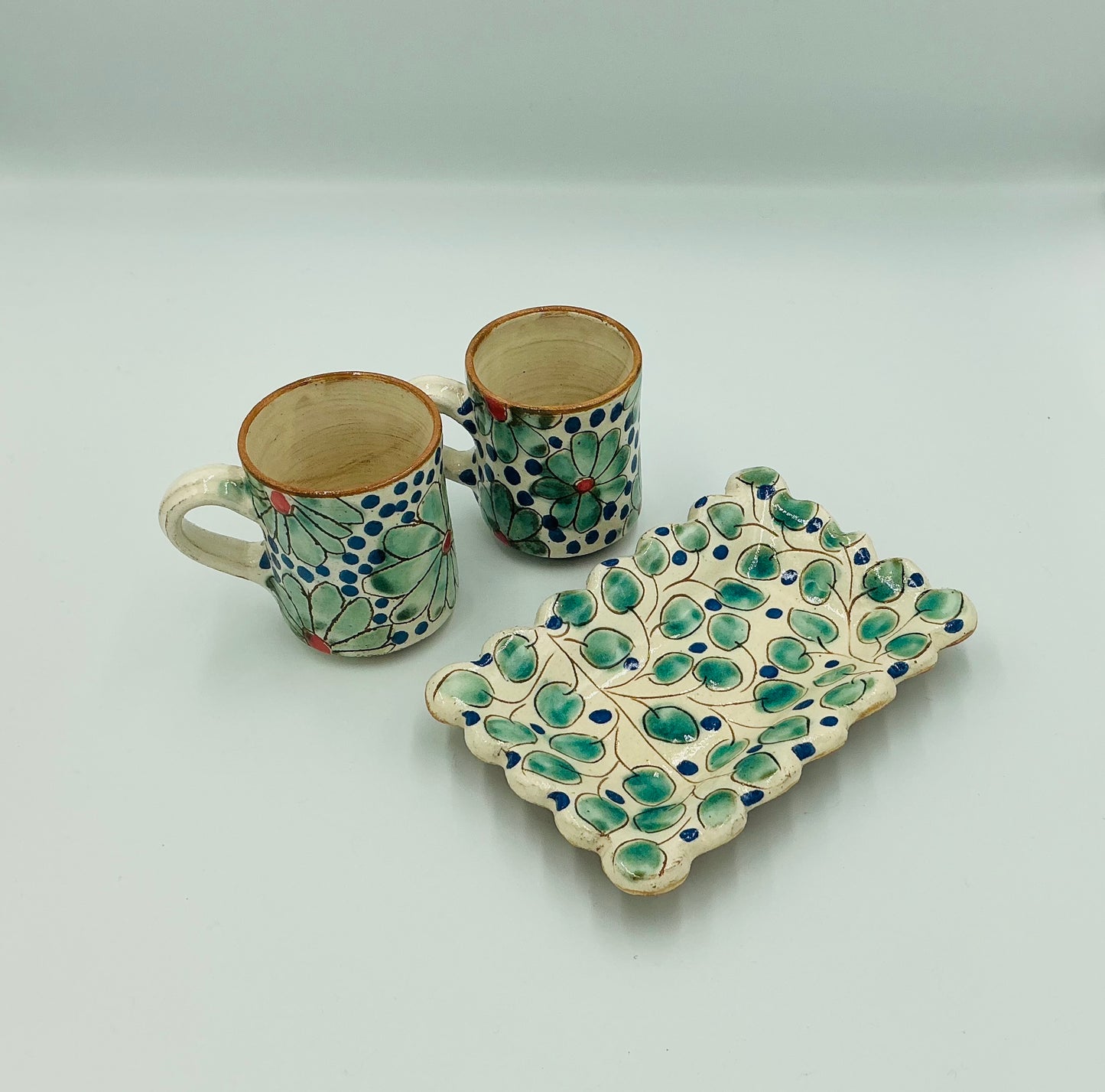 Daisy Fields Ceramic Espresso Mug