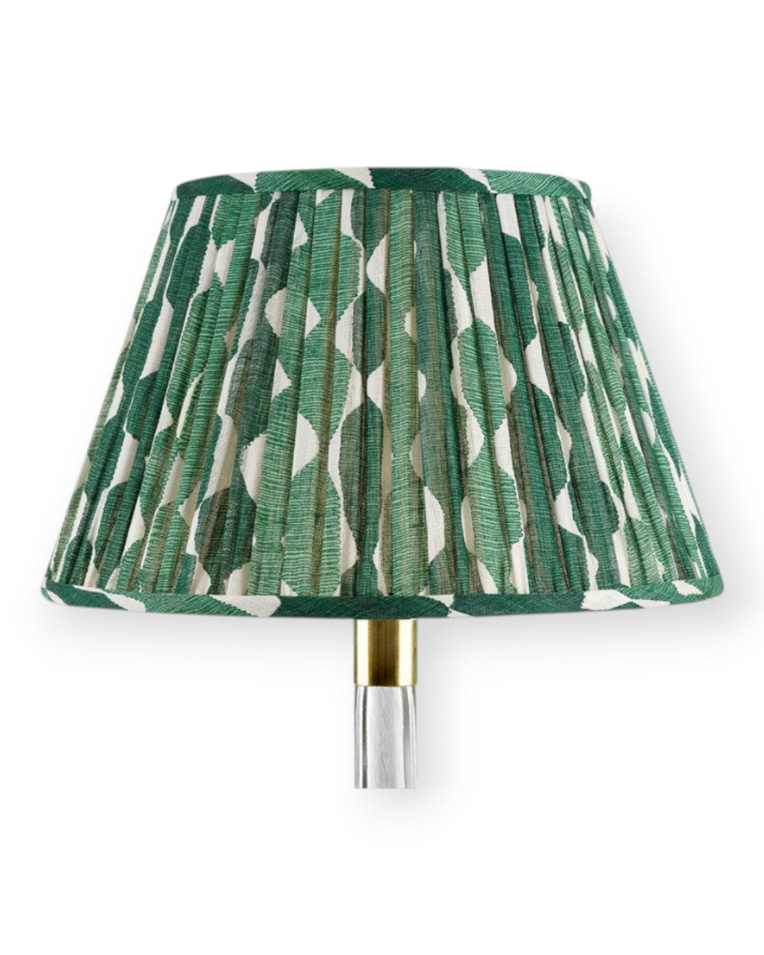 Green Whittle Round Lampshade 4.5”