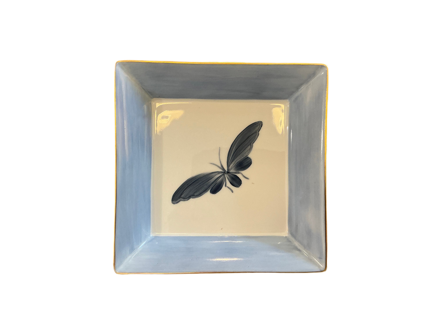 Marie Daage Square Dish, Medium PAPILLON