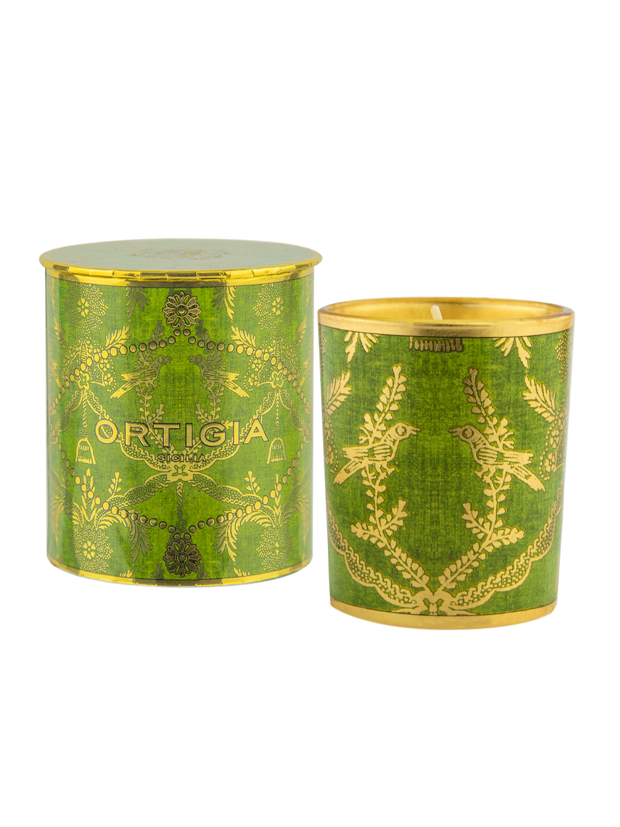 Ortigia Decorated Candle