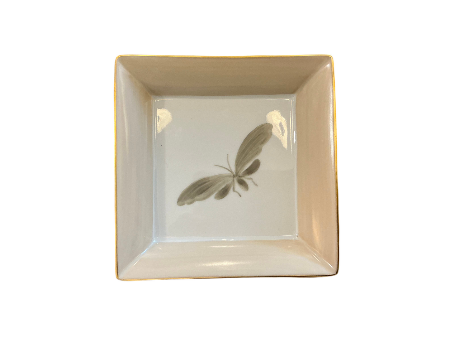 Marie Daage Square Dish, Medium PAPILLON