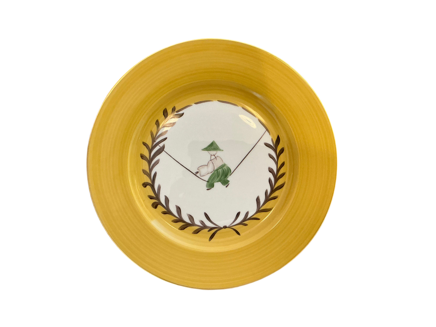 Set of Salad/Dessert Plates in Indes Galantes Pattern