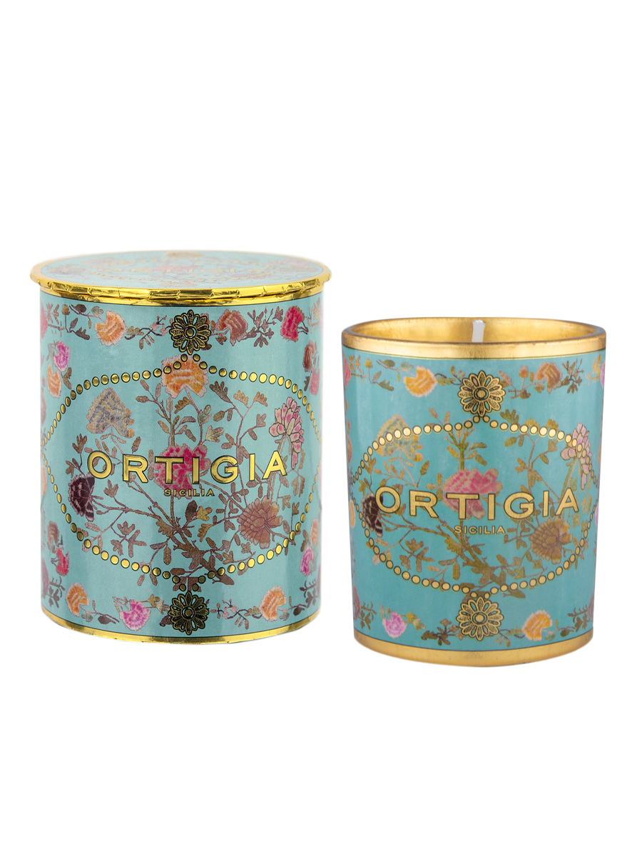 Ortigia Decorated Candle