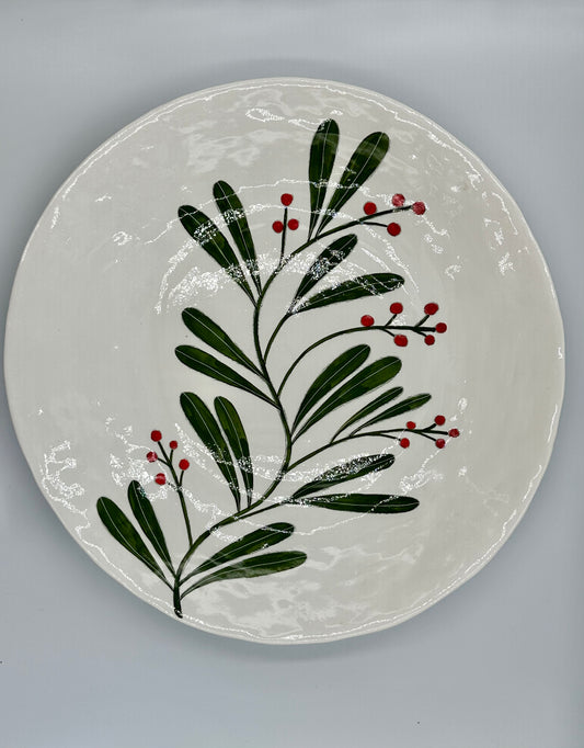 Large Round Platter - Holiday Edition