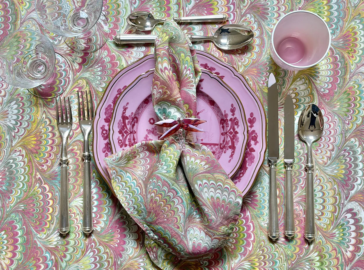 Marble Rectangular Tablecloth