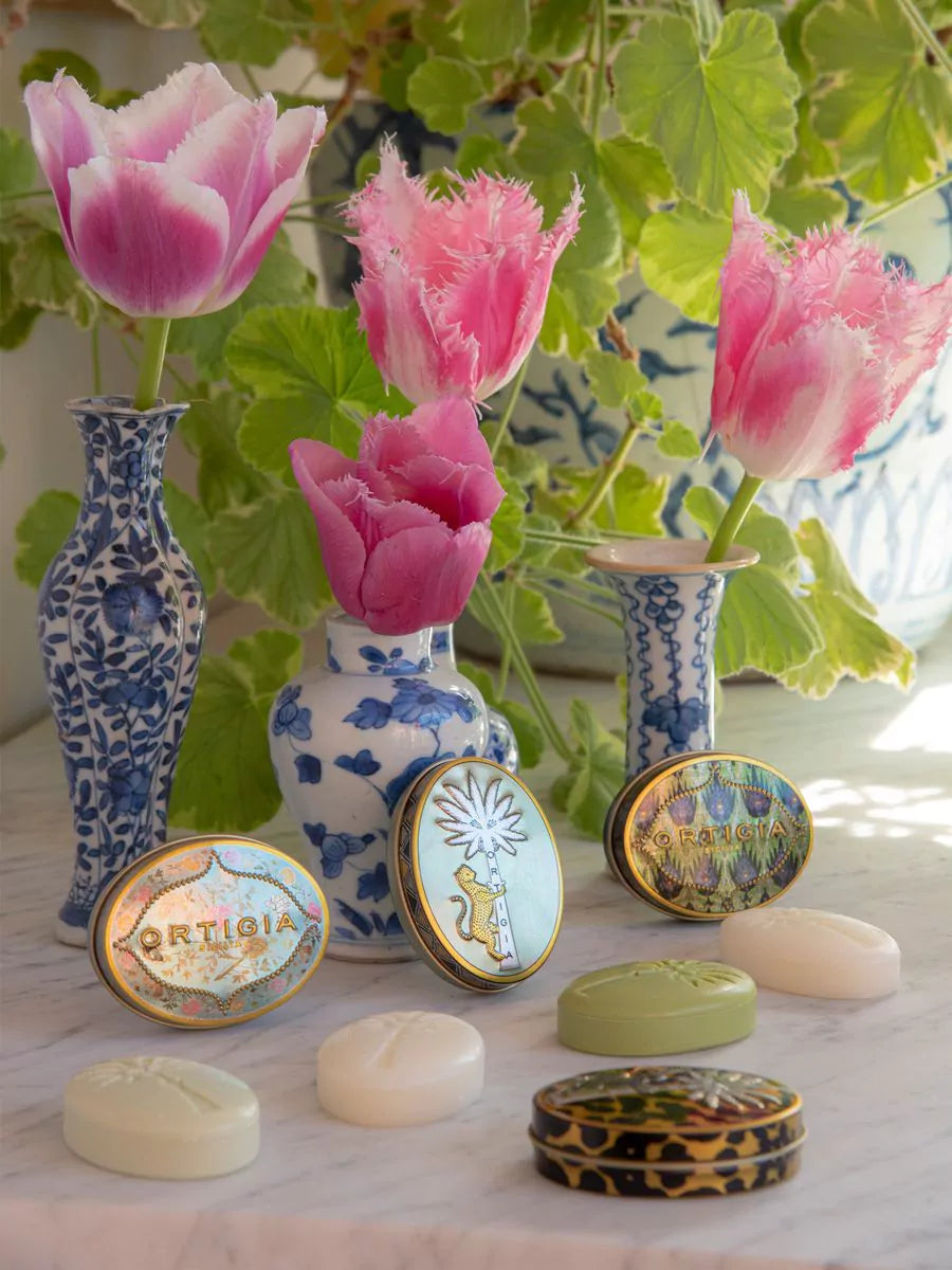 Ortigia Soap in Tin