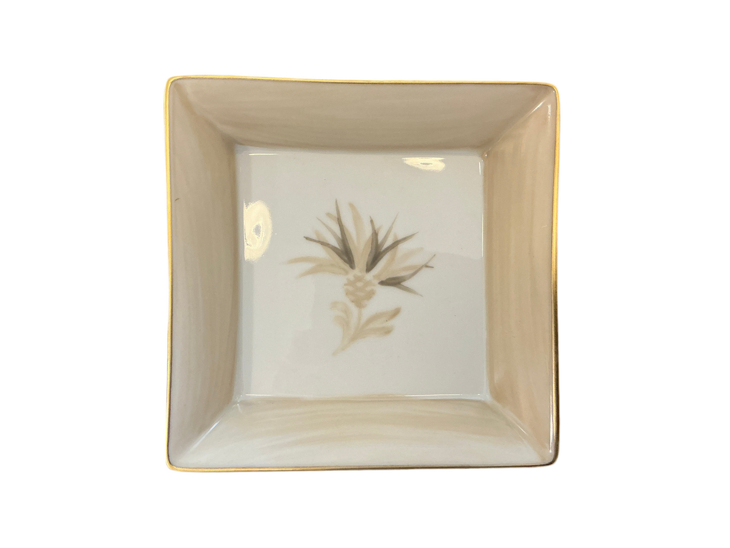 Marie Daage Square Dish, Medium Breuet (Cornflower)