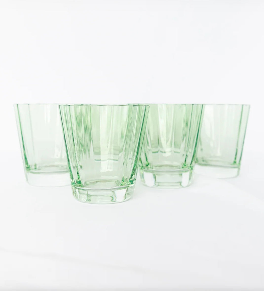 Estelle Colored Sunday Low Balls - Set of 6