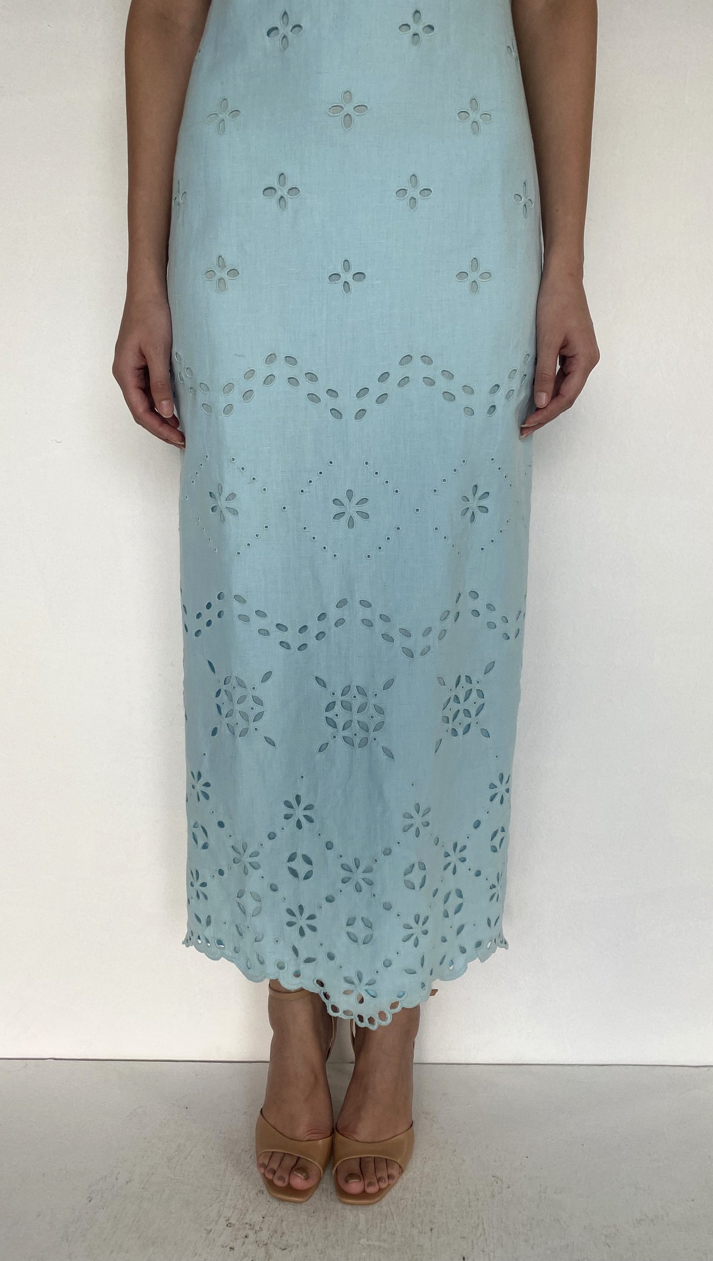 STRAPPY MIDI DRESS
