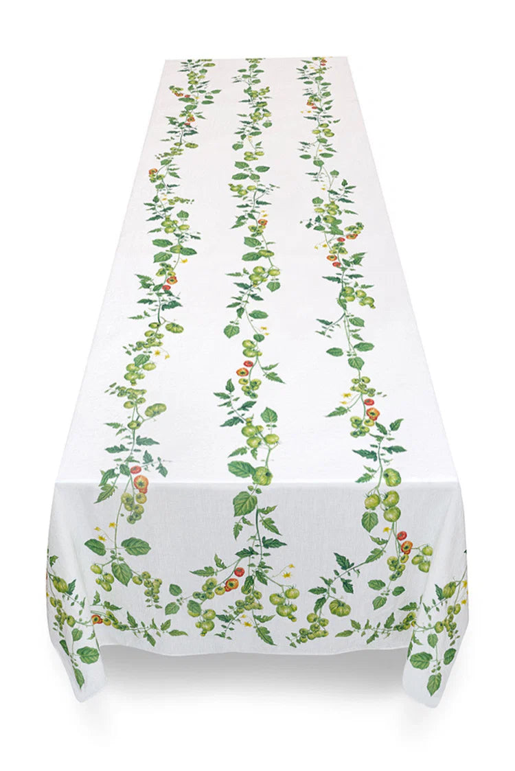 Tomato “Verte” Tablecloth