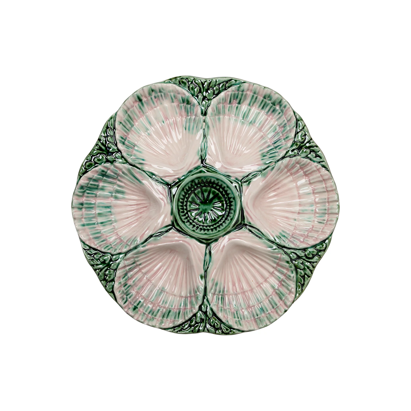 Oyster plates - set of 6