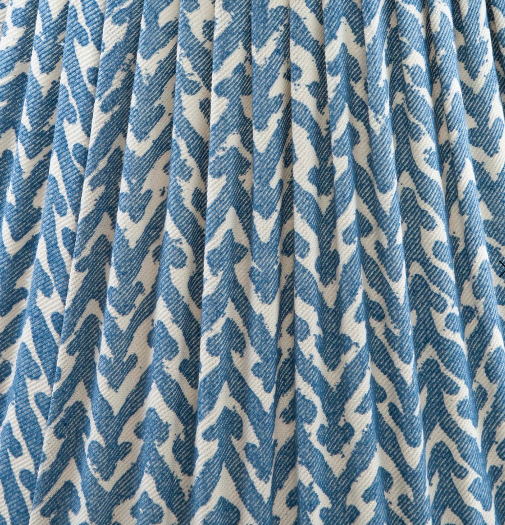 Blue Rabanna Round Lampshade