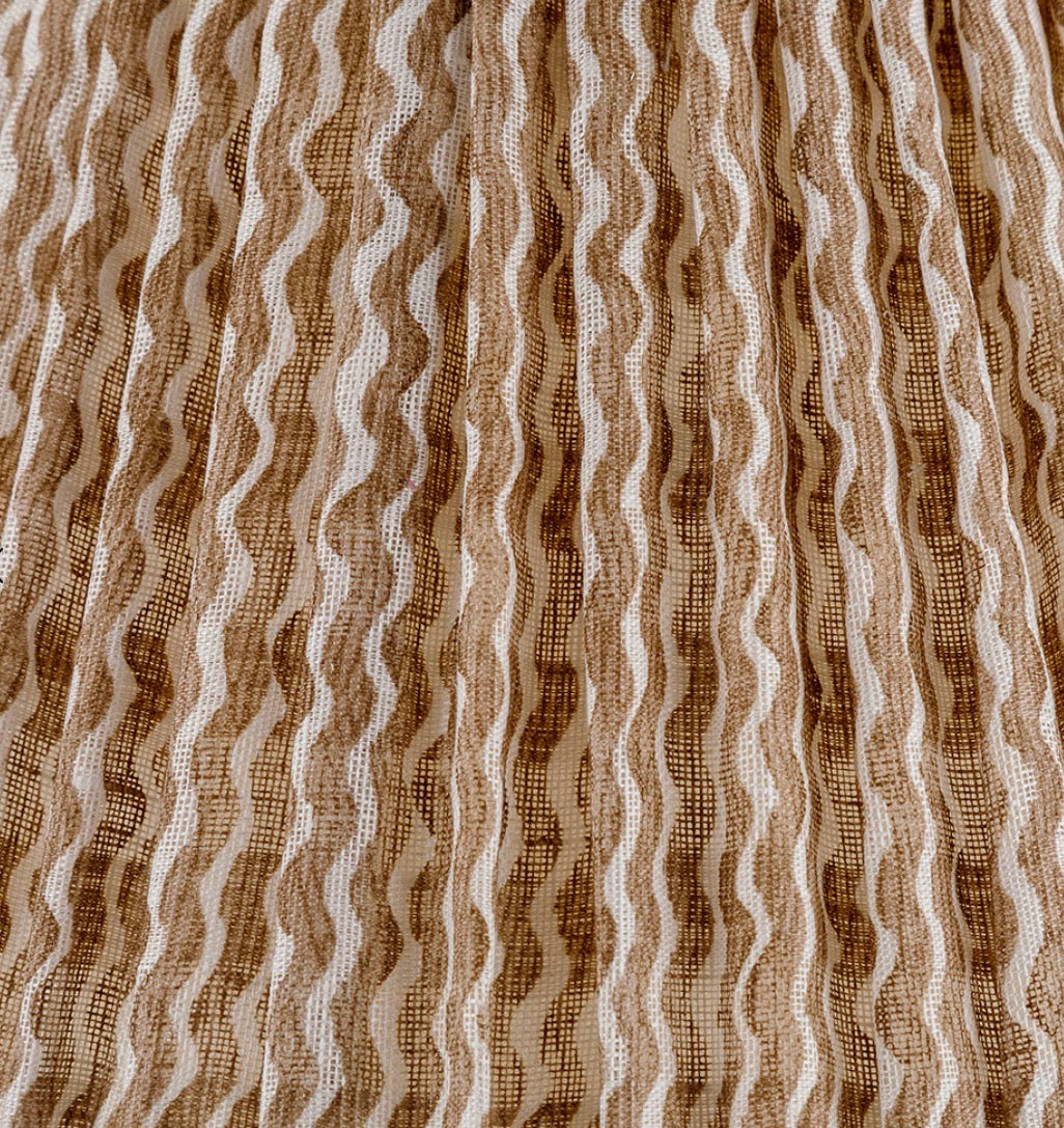 Nut Brown Popple Round Lampshade
