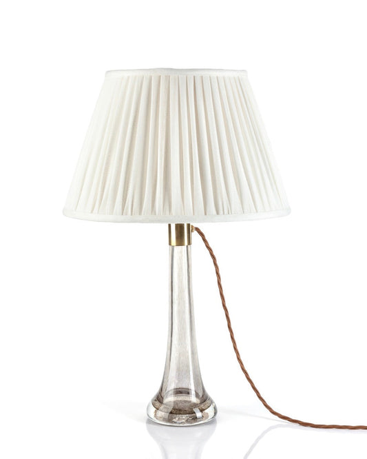 Ivory Plain Round Lampshade