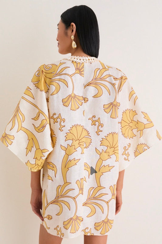 Andina Linen Mini Tunic