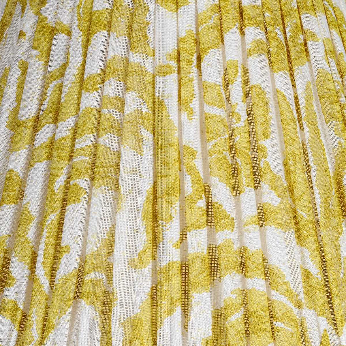 Yellow Marlborough Round Lampshade