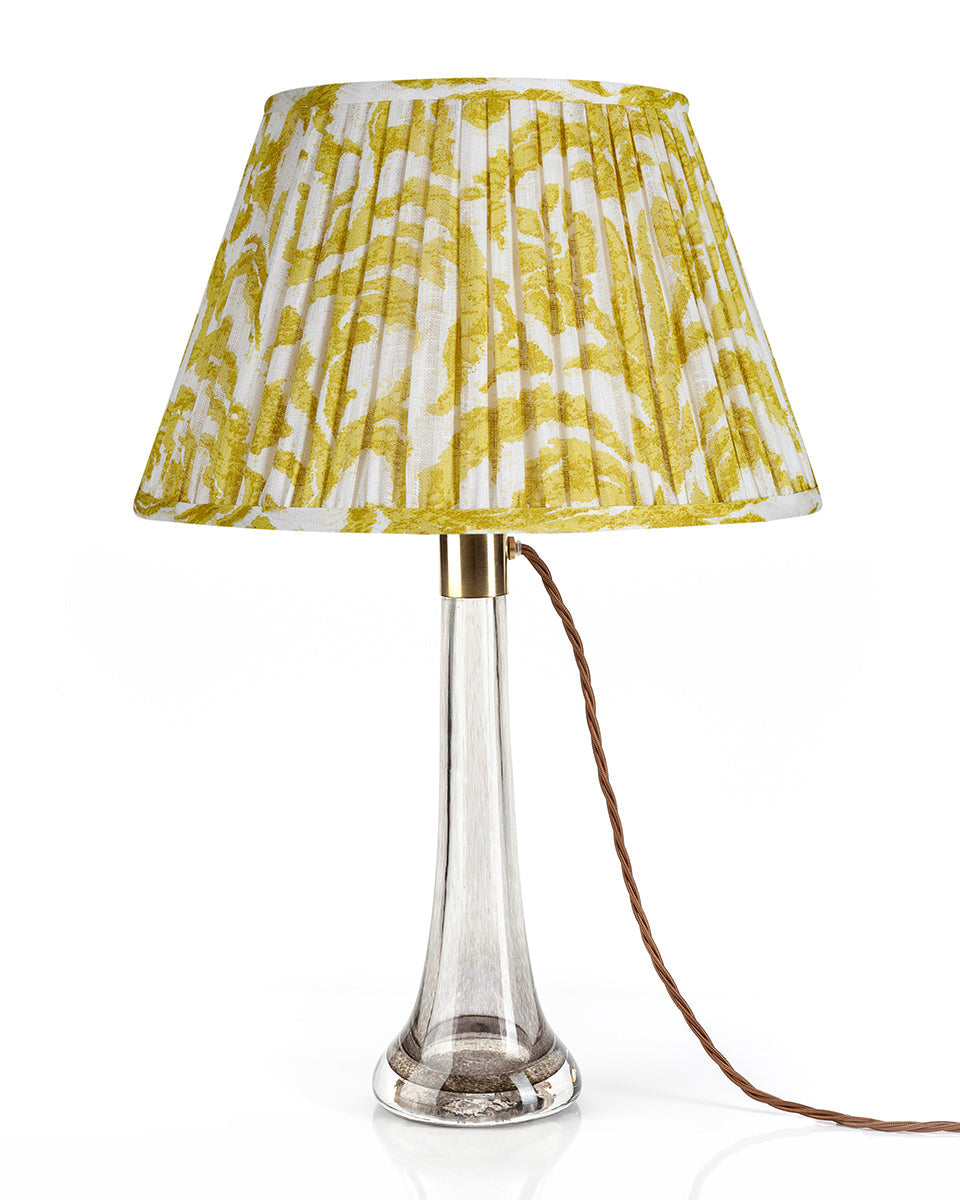 Yellow Marlborough Round Lampshade