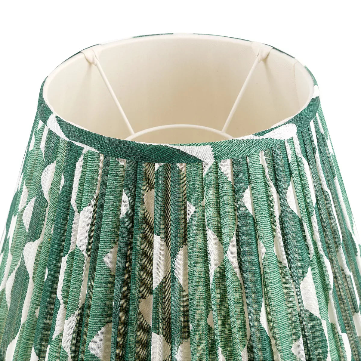 Green Whittle Round Lampshade