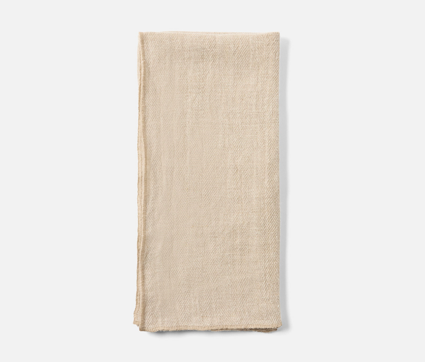 Derren Oatmeal Linen Napkins - Set of 4