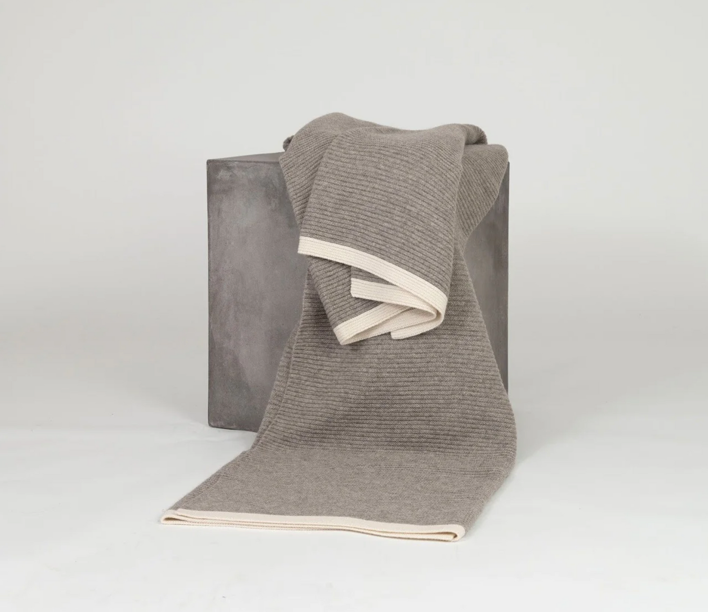 Ribbed Yak Down Throw