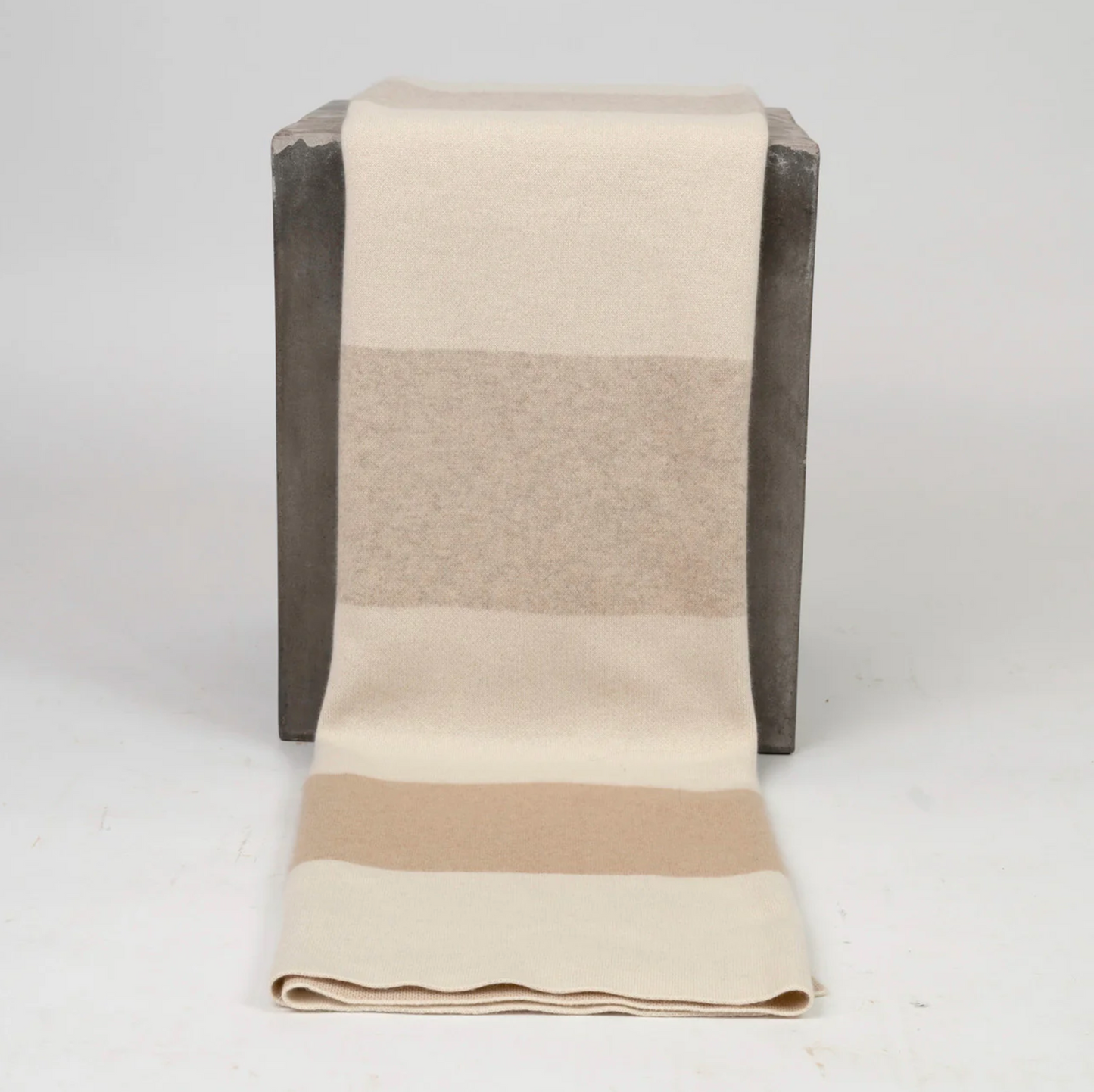 Cashmere Color Filled Throw