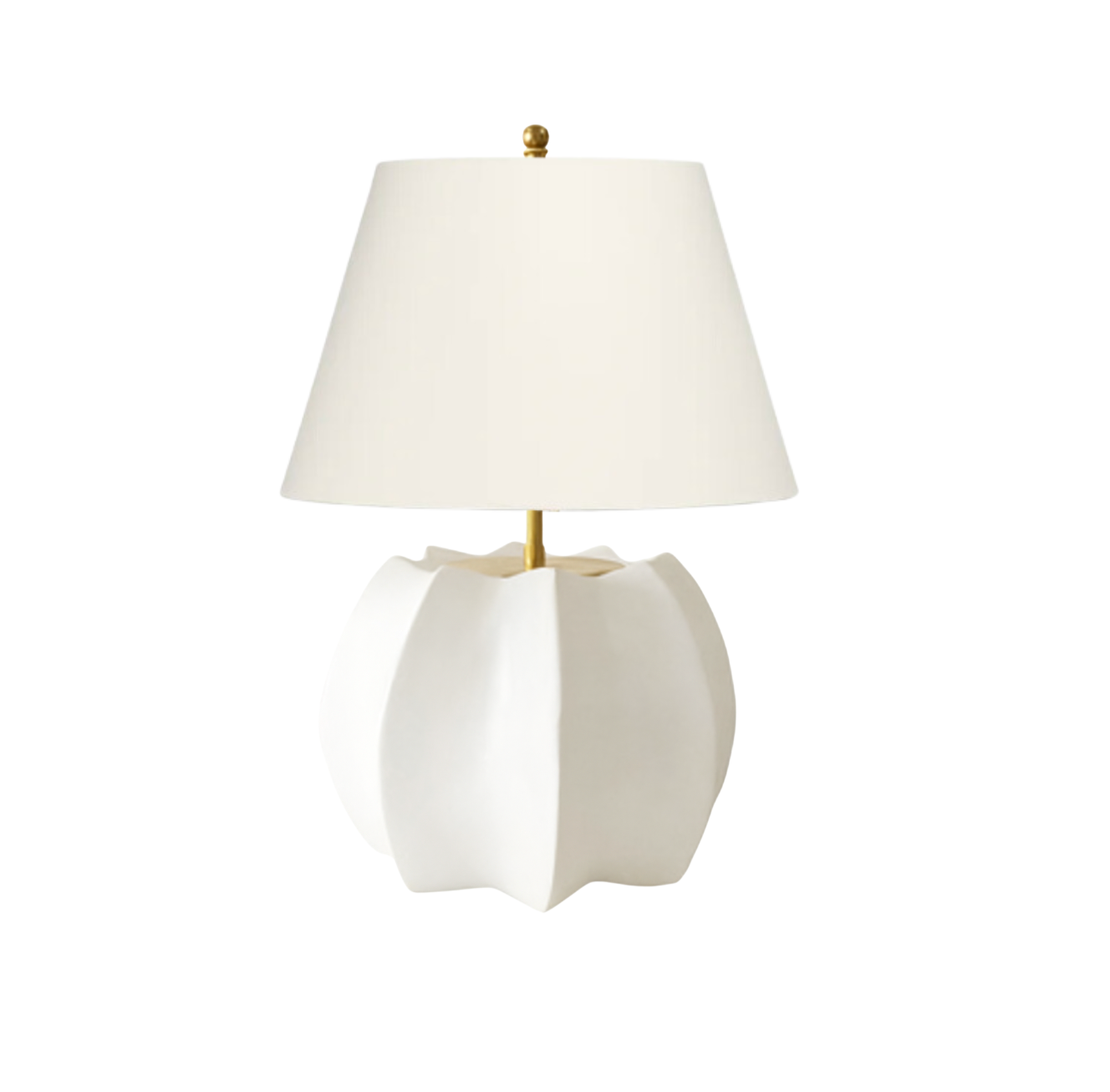 Ribbed Acorn Lamp