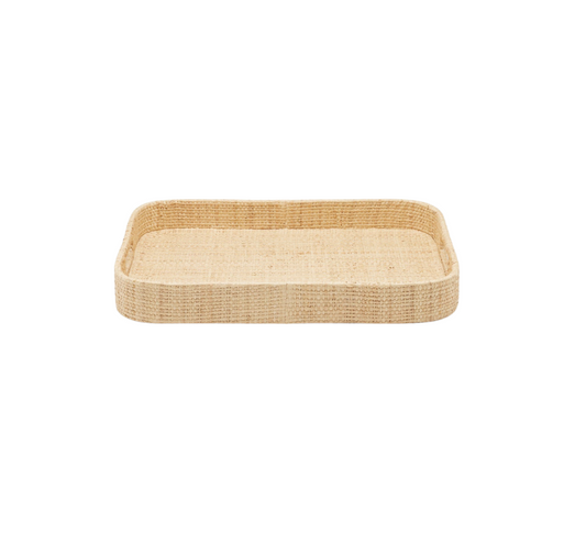Barth Raffia Tray
