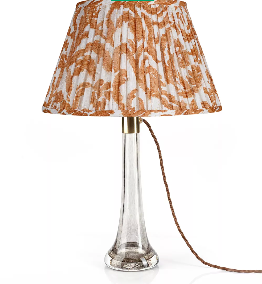 Orange Marlborough Round Lampshade