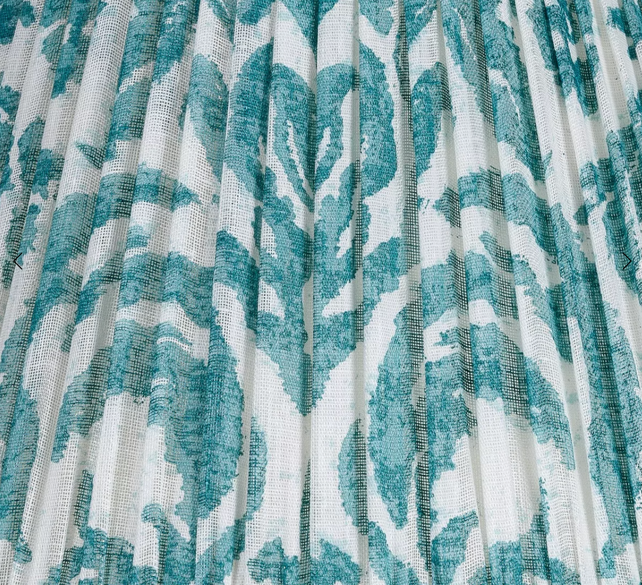 Teal Marlborough Round Lampshade