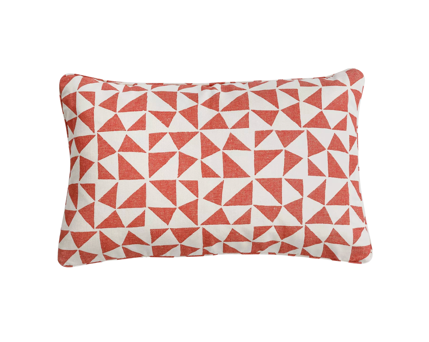 Bright Red Circus Pillow