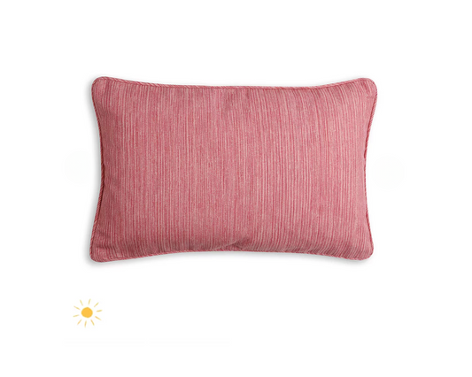 Alta Pink Strie Pillow Outdoor