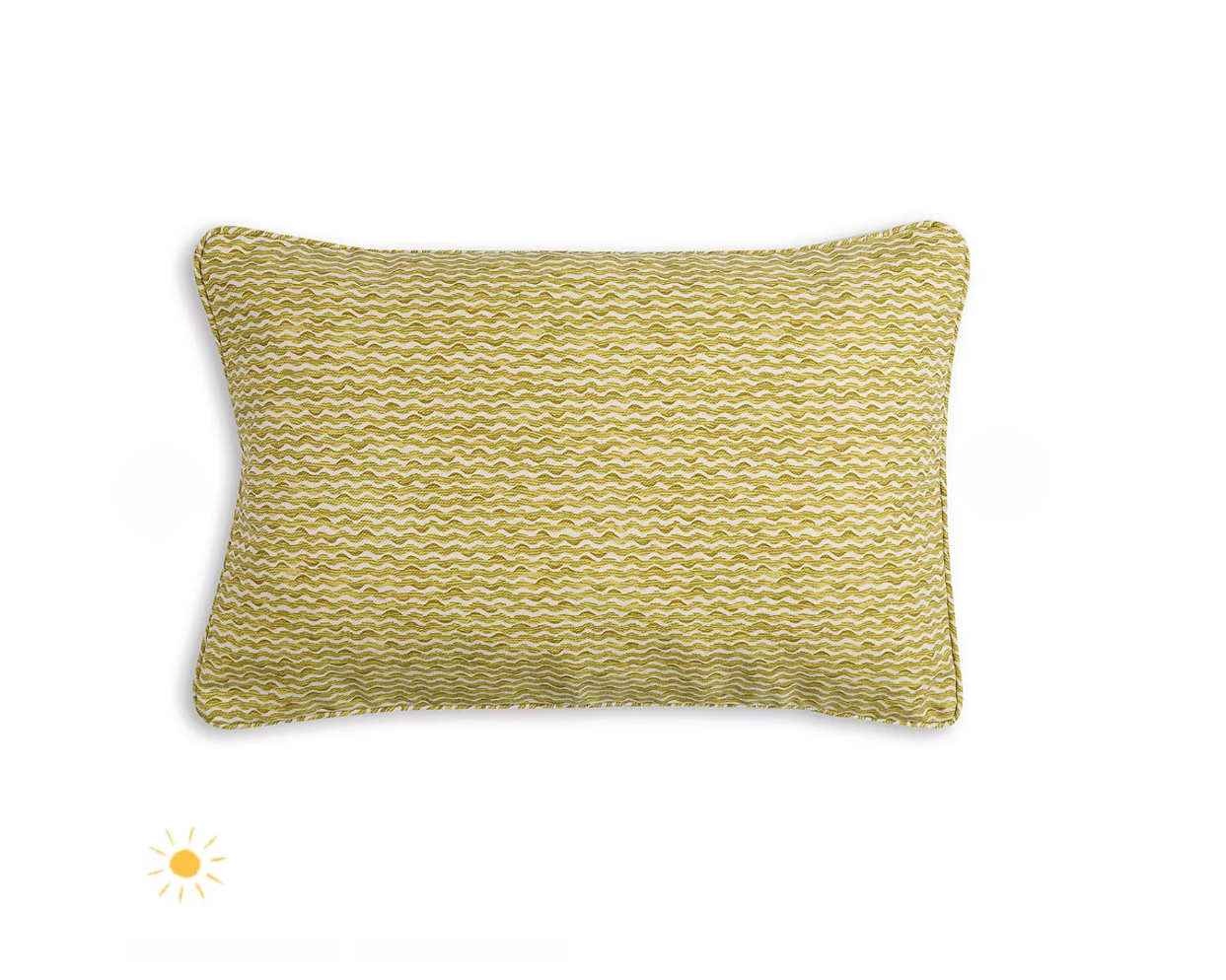 Yellow Popple Pillow Outdoor