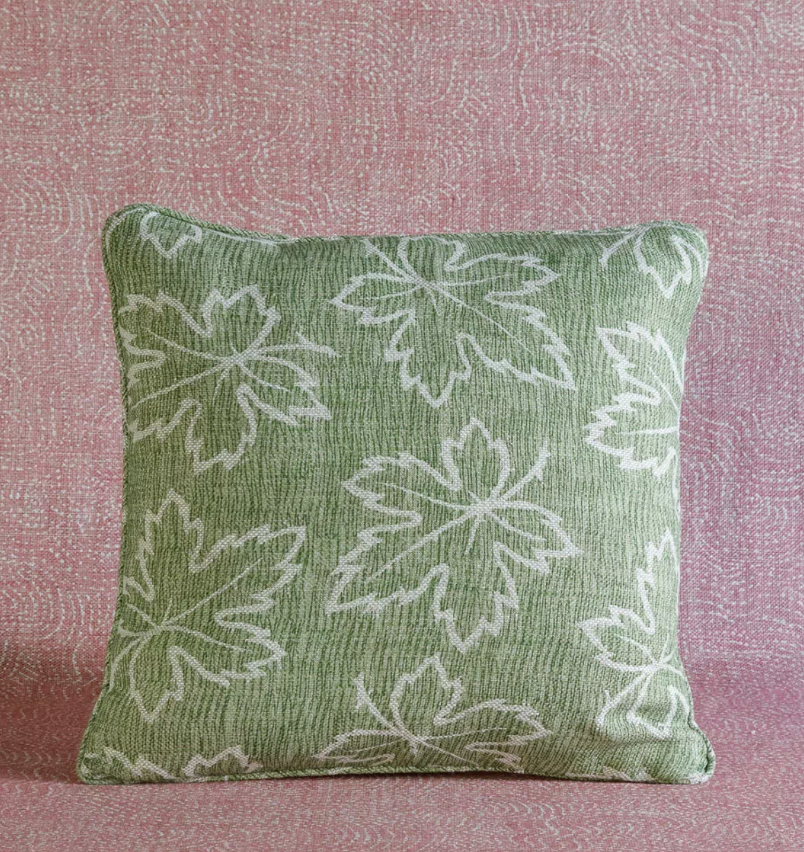 Green Maple Pillow