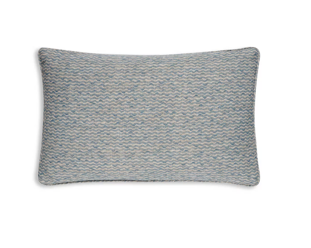 Light Blue Popple Pillow