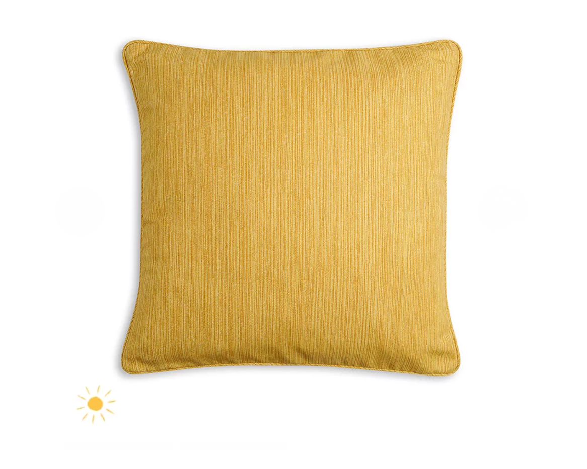 Yellow Brick Road Strie Pillow Outdoor