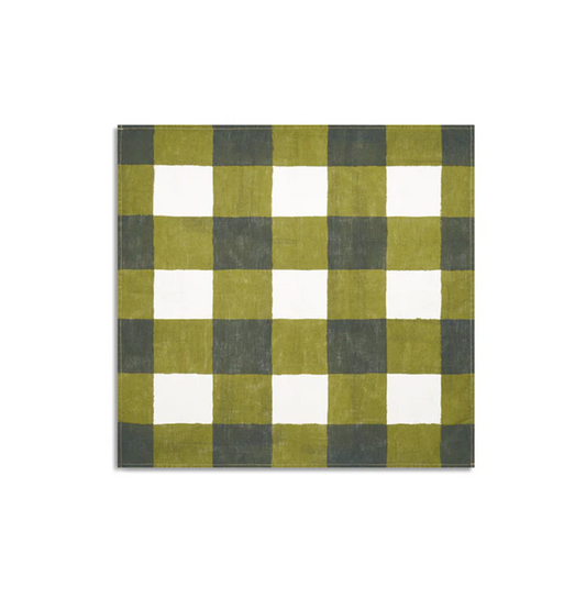 Gingham Linen Napkin - Set of 4