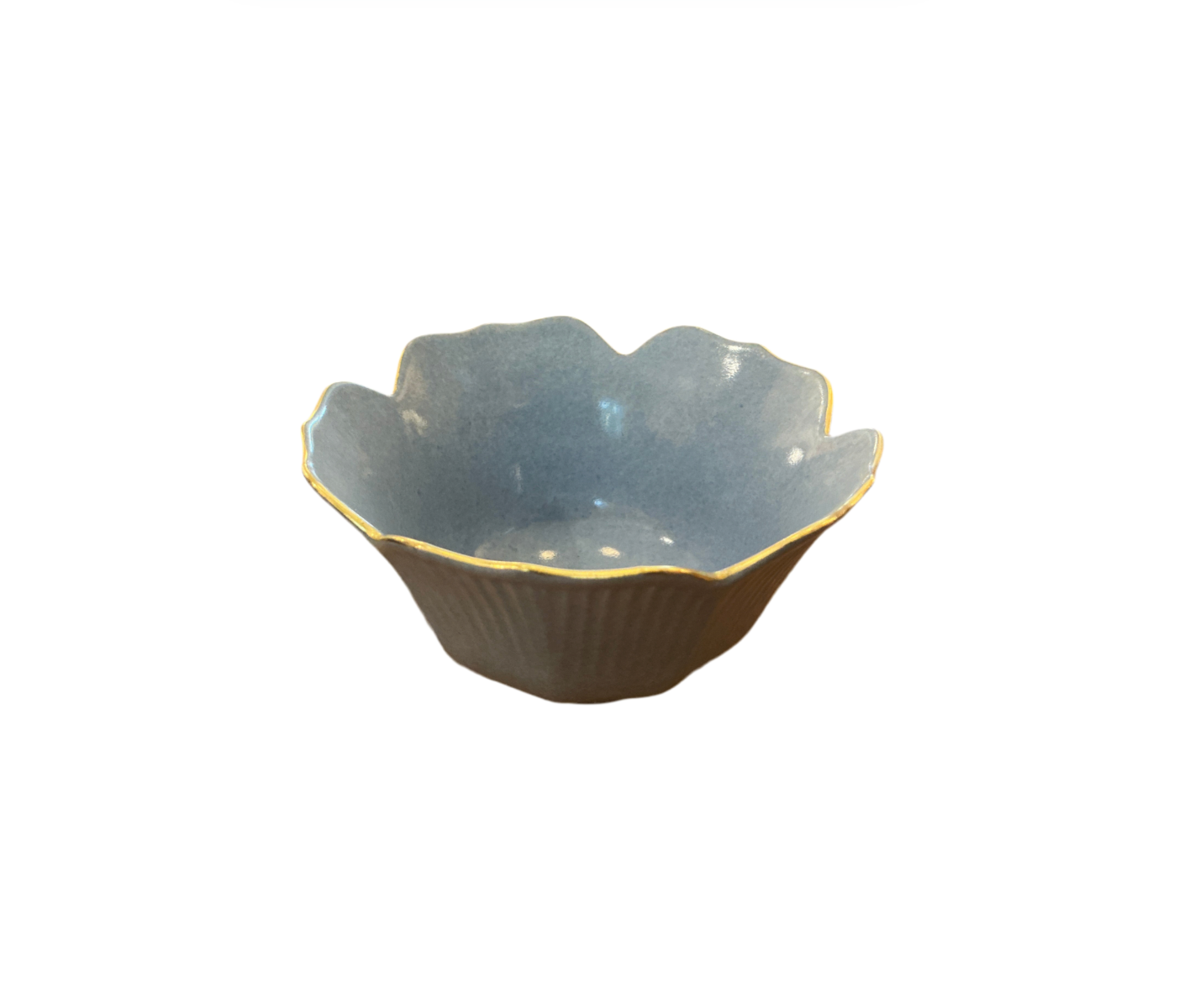 Fluted Edge Bowl, Small Variation Plein