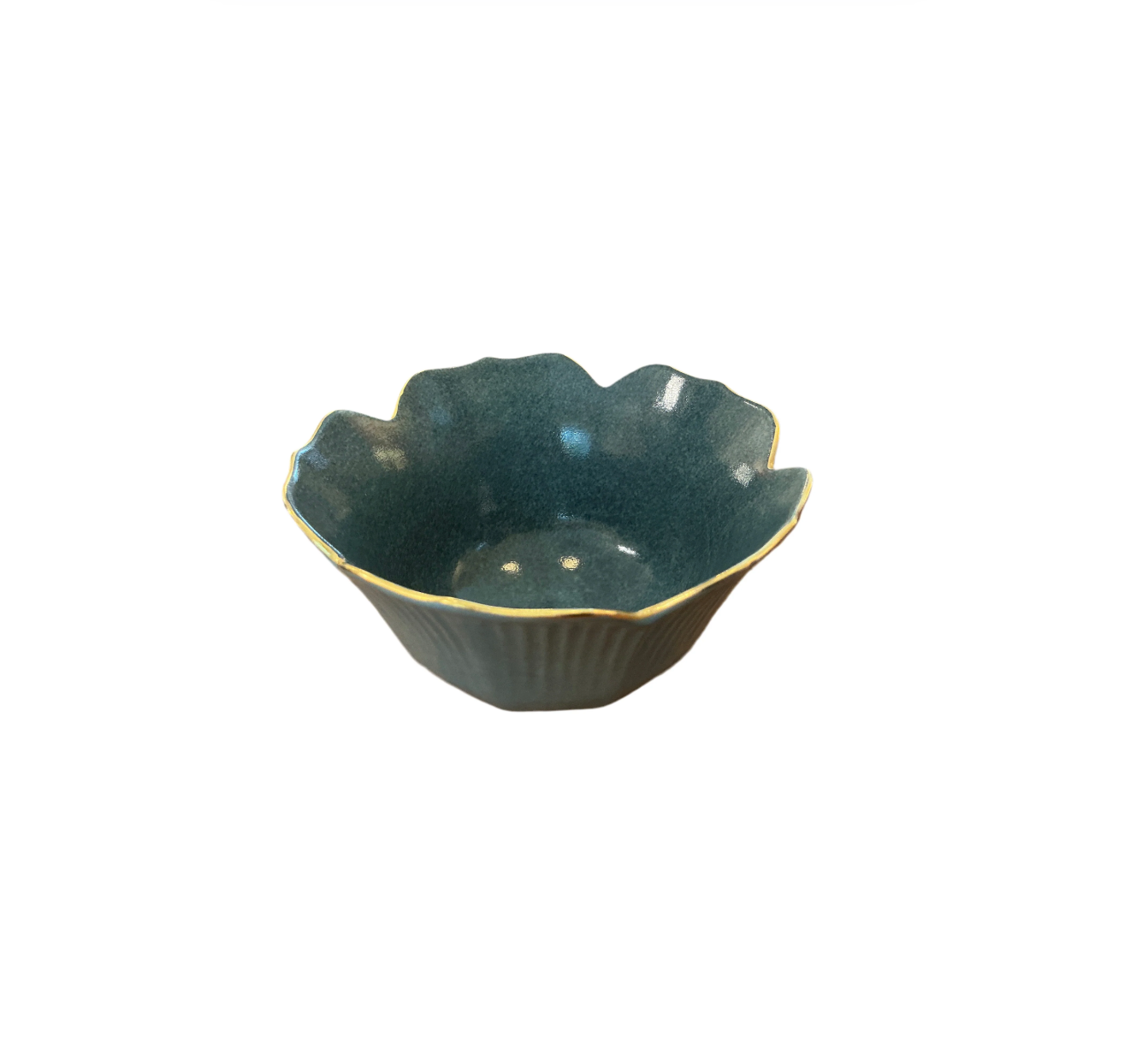 Fluted Edge Bowl, Small Variation Plein