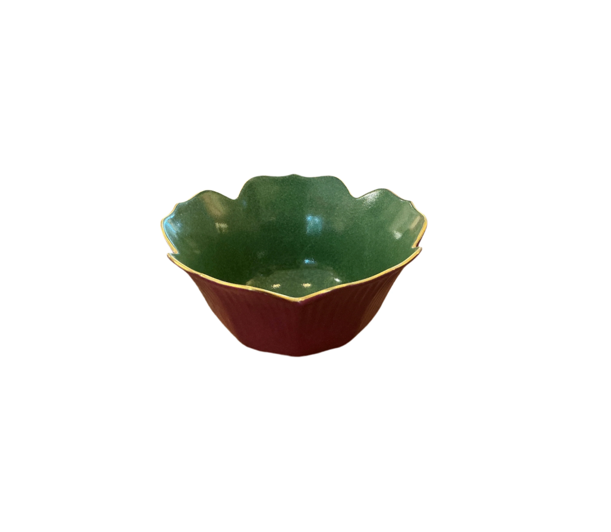 Fluted Edge Bowl, Small Variation Plein