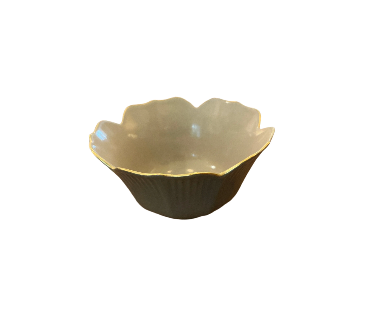 Fluted Edge Bowl, Small Variation Plein