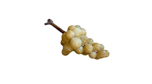 Vintage Alabaster Grape Cluster
